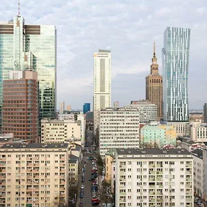 Lägenhet Luxury Sky Penthouse City Center View, Warszawa